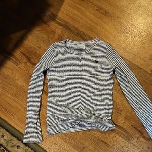 Abercrombie Kids Girls Striped Top Size 7/8
